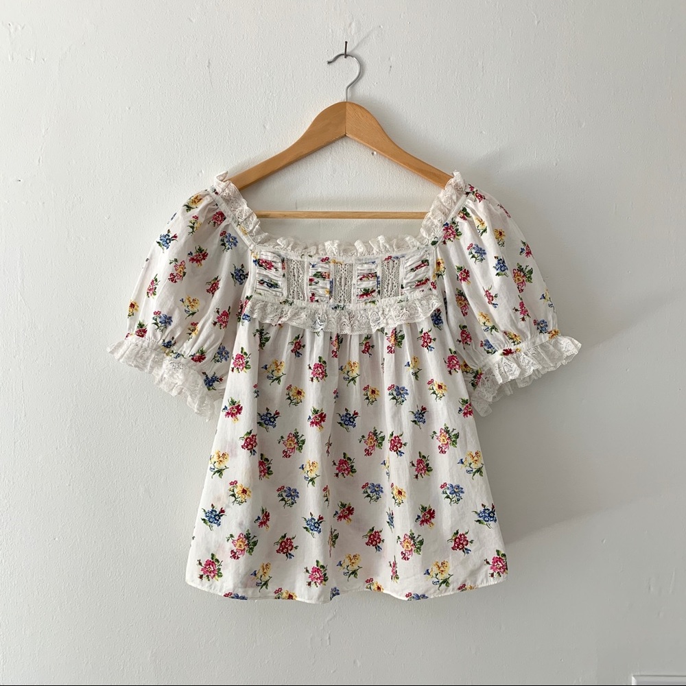 Dôen XS Frances Top Fleurs de Jonquille